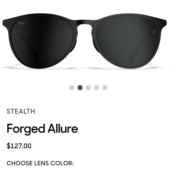 Shadyrays Allure Black Sunglasses Unisex - Picture 1 of 8